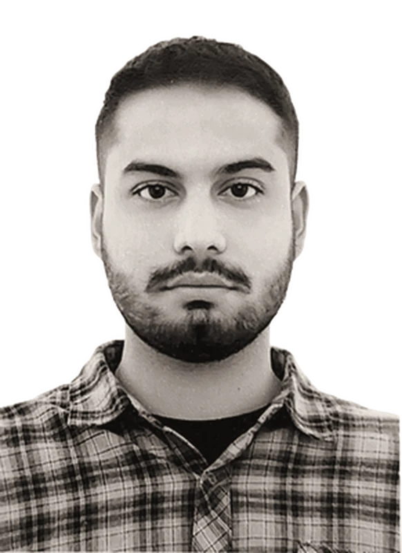 Portrait of Behrad Azimi.